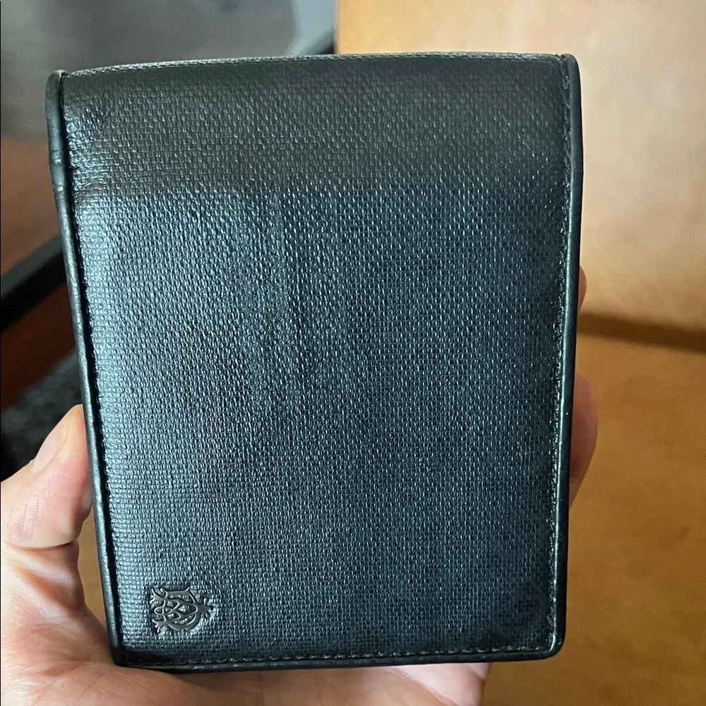 Dunhill Black Leather Wallet